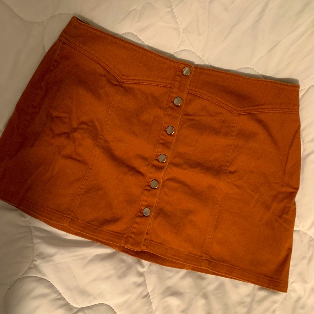 Forever 21 Button up Skirt